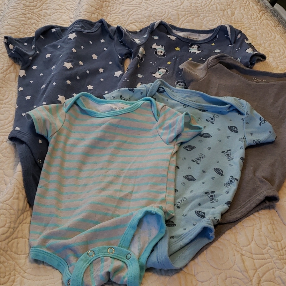 5 Onesies for $10.00!